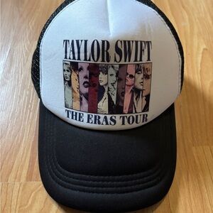 Taylor Swift Black and White Eras Tour Hat